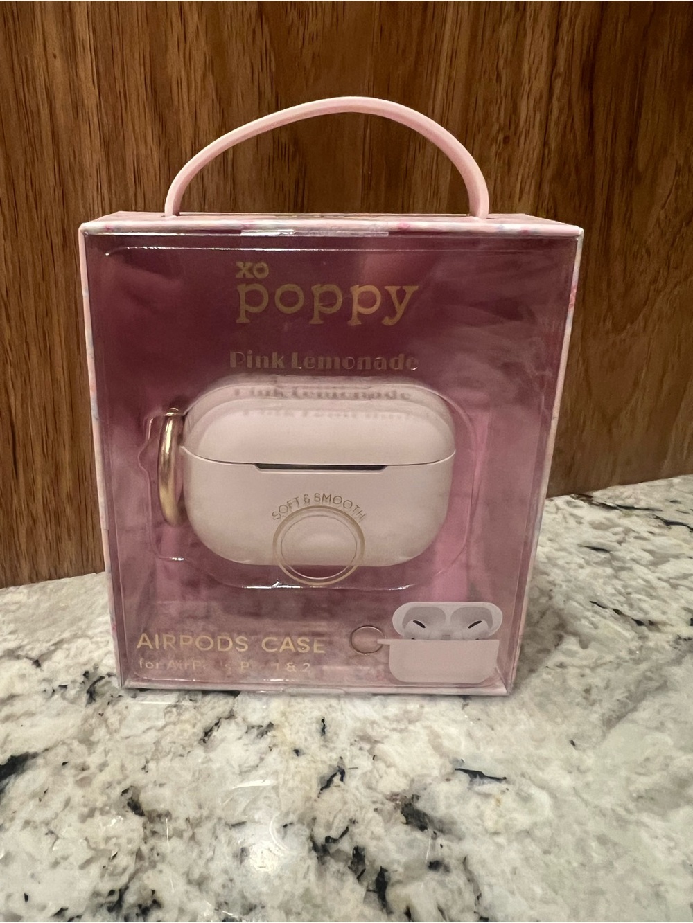 xo poppy Pink Lemonade AirPods Case - Pink